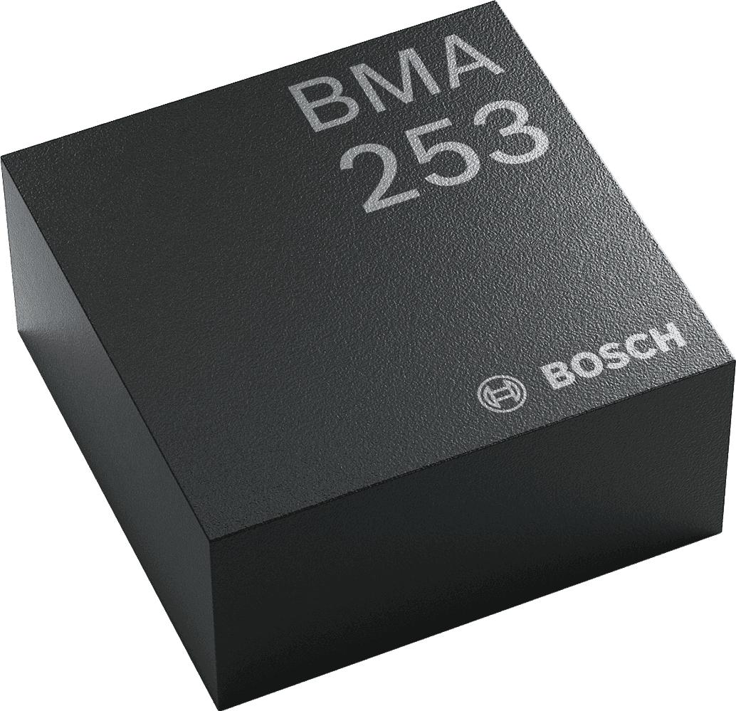 Bosch Sensortec GmbH-BMA253 Beschleunigungsmesser Accelerometer Triple ±2g/±4g/±8g/±16g 2.4V 12-Pin LGA T/R