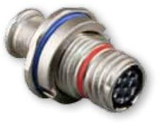 Glenair-801-009-07MT6-4PC Steckverbinder, rund Conn Circular PIN 4 POS Crimp ST Jam Nut 4 Terminal 1 Port