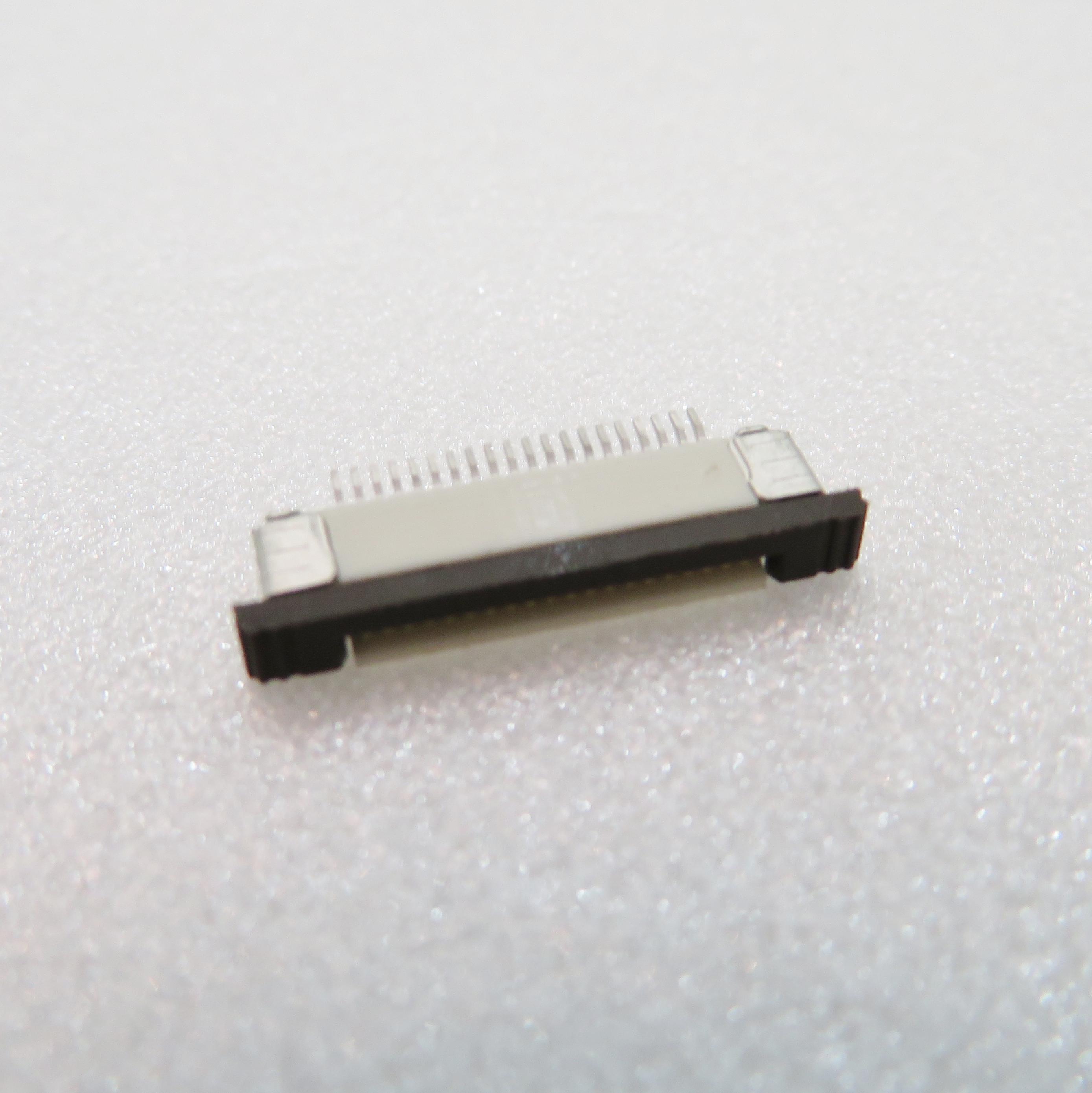 ADAM TECH-PCA-6-20-HU-3 Conector FFC-FPC Conn FFC/FPC Connector SKT 20 POS 0.5mm Solder RA SMD T/R/Tube