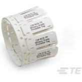 TE Connectivity-CM-SCE-TP-1/2-4H-4 Marcatori dei cavi Cable Markers Printable Tie Cross-Linked Polyolefin Yellow