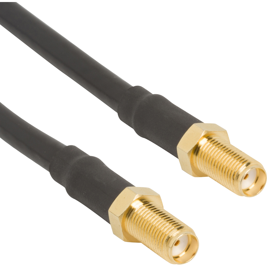 Amphenol RF-135108-04-12.00 Kabelbaugruppen Koaxial RF Cable Assembly SMA Straight Jack to SMA Straight Jack RG-58 12 in Length 50 Ohms