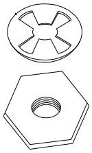 Cinch Connectivity Solutions-M83513/05-07 Steckverbinderzubehör Connector Accessories Jackscrew Assembly Straight