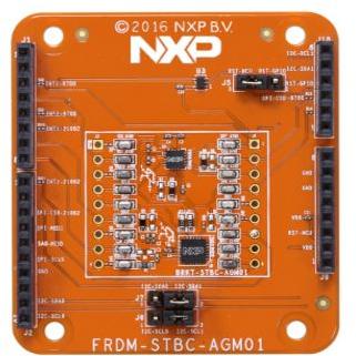 NXP Semiconductors-BRKT-STBC-AGM01 Kit e schede di sviluppo sensori FXOS8700CQR1/FXAS21002CQR1 Specialized Sensor/Gyroscope Sensor Breakout Board