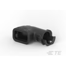 TE Connectivity-1670150-1 Accessori per connettori Connector Accessories Cover Right Angle Polyamide Black Box