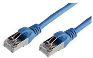 Assmann WSW components, Inc-AMJG0808-0030-BUB-26 null Cable Assembly Cat 5e FTP 0.3m 26AWG RJ-45 to RJ-45 8 to 8 POS M-M Bag