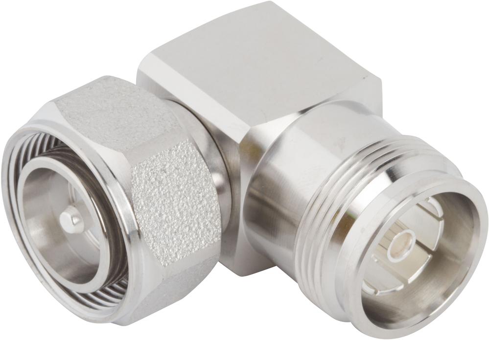 Amphenol RF-AD-4310P4310J-2 Connector RF AD-4310P4310J-2 Amphenol RF Connectors 4.3/10 Adapter 0Hz to 3GHz 50Ohm RA PL/F - Arrow.com
