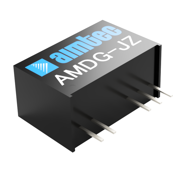 Aimtec-AMDG-241504A50JZ 直流-直流转换器和开关式调节器模块 Module DC-DC 24VIN 2-OUT 15V/-4V 0.12A/-0.12A 1.4W 5-Pin SIP Module Tube