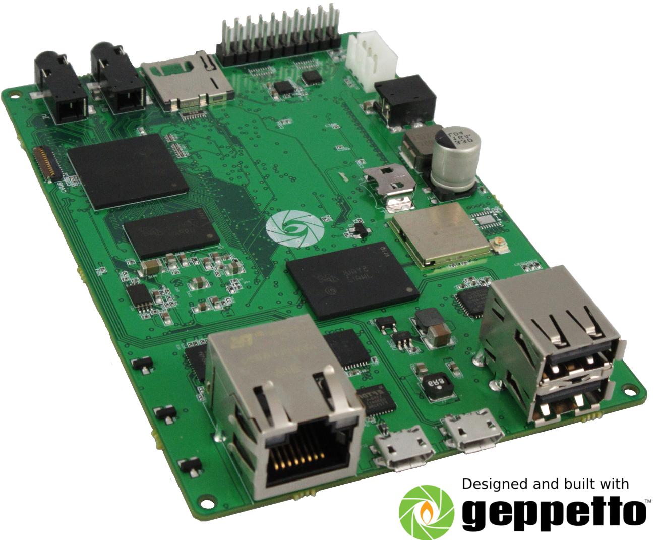Gumstix, Inc-PKG900000000267 Single Board Computers - SBCs SBC, Texas CPU 512MB DDR3L 10Mbps/100Mbps/1000Mbps