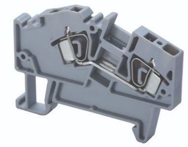 Altech Corporation-AS4 Blocchi terminali connettore Conn Feed-Through Terminal Block F 2 POS Spring Clamp DIN Rail 35A