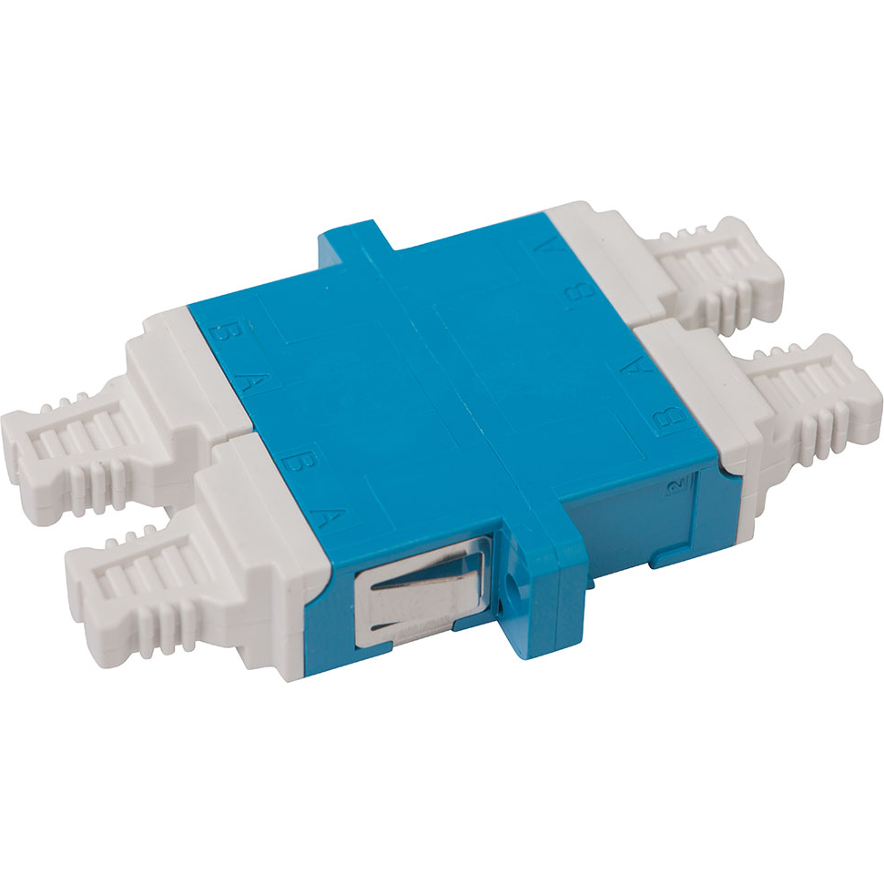 Molex-1061231100 Steckverbinder, LWL LC Adapter, Quad, Multimode, Beige Body, Phosphor Bronze Alignment Sleeve, Screw Mount Style, LC Footprint, No Shutter