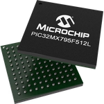 MCU 32-bit MIPS32 M4K RISC 512KB Flash 2.5V/3.3V 121-Pin TFBGA Tray