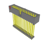 Conn Elevated Shrouded Header HDR 30 POS 2.54mm Solder ST Top Entry Thru-Hole Layer