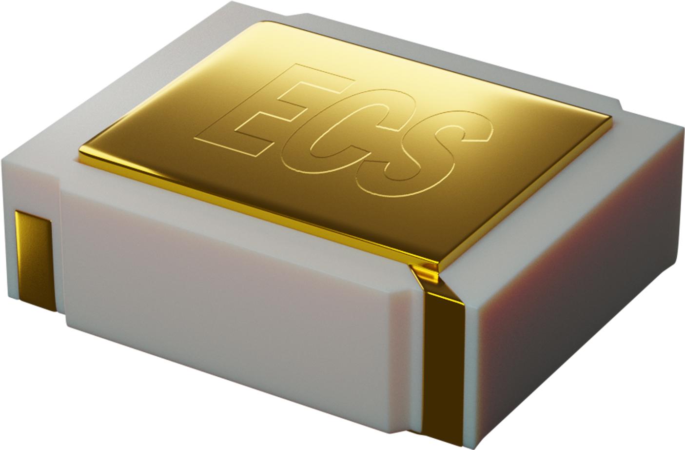 ECS Inc International-ECS-.327-12.5-1210B-N-TR Quarze Crystal 0.032768MHz ±20ppm (Tol) 12.5pF FUND 80000Ohm 4-Pin Ultra Mini-CSMD T/R