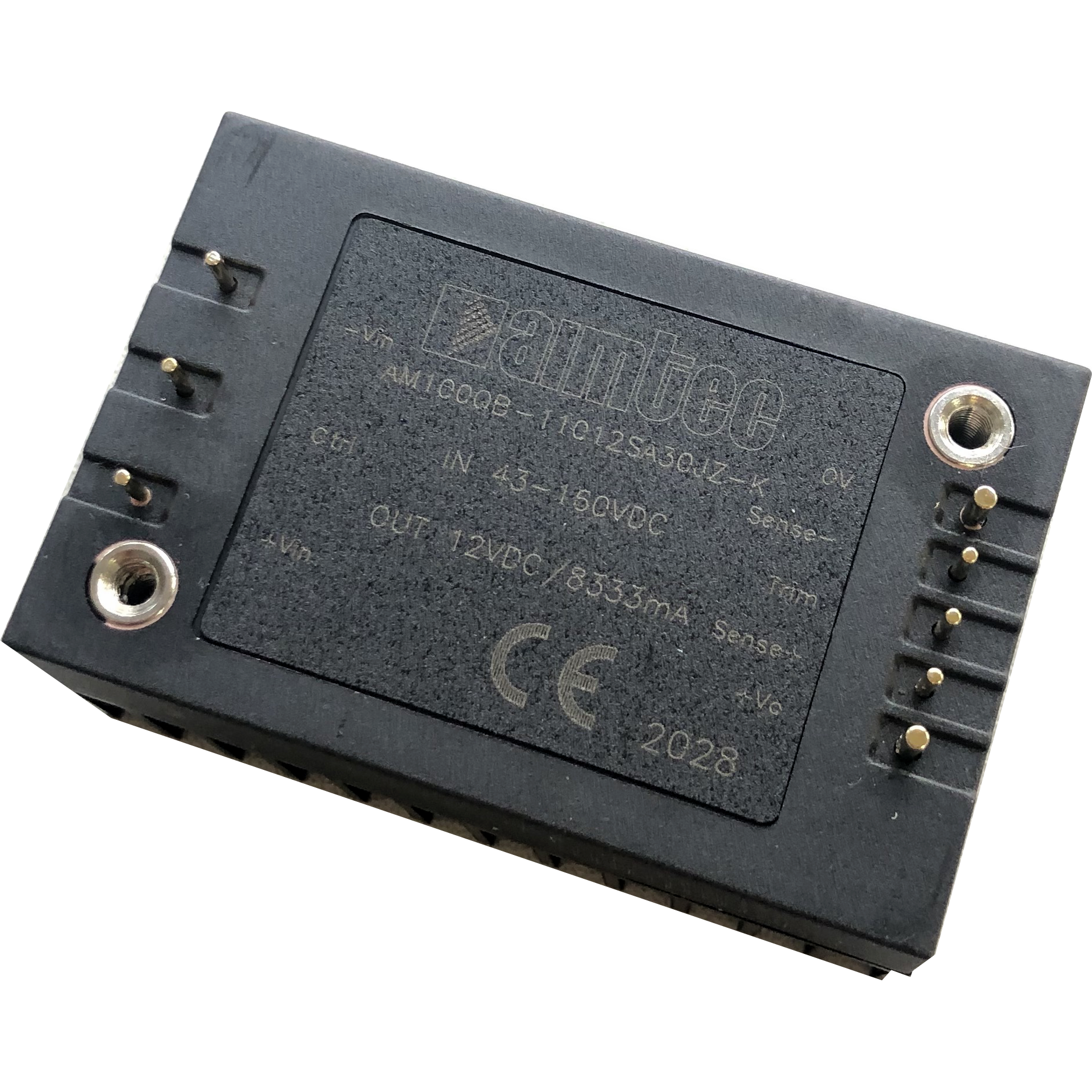 Aimtec-AM100QB-11003SA30JZ-K Convertisseur CC en CC et module de régulateur de commutation Module DC-DC 110VIN 1-OUT 3.3V 22.7A 100W 8-Pin 1/4-Brick