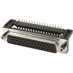 Conn D-Sub F 50 POS 1.38mm Solder RA Thru-Hole 50 Terminal 1 Port