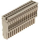 Weidmuller-1815610000 Steckverbinder, Klemmenblöcke Conn Modular Terminal Block F 1 POS Tension Clamp ST Cable Mount 20A