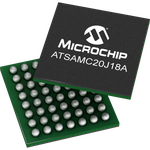 MCU 32-bit ARM Cortex M0+ RISC 256KB Flash 5V 56-Pin WLCSP T/R