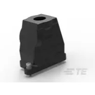 TE Connectivity-T1920060129-000 Backshells Hood 180° 3 Shell Size Powder Die Cast Aluminum Alloy