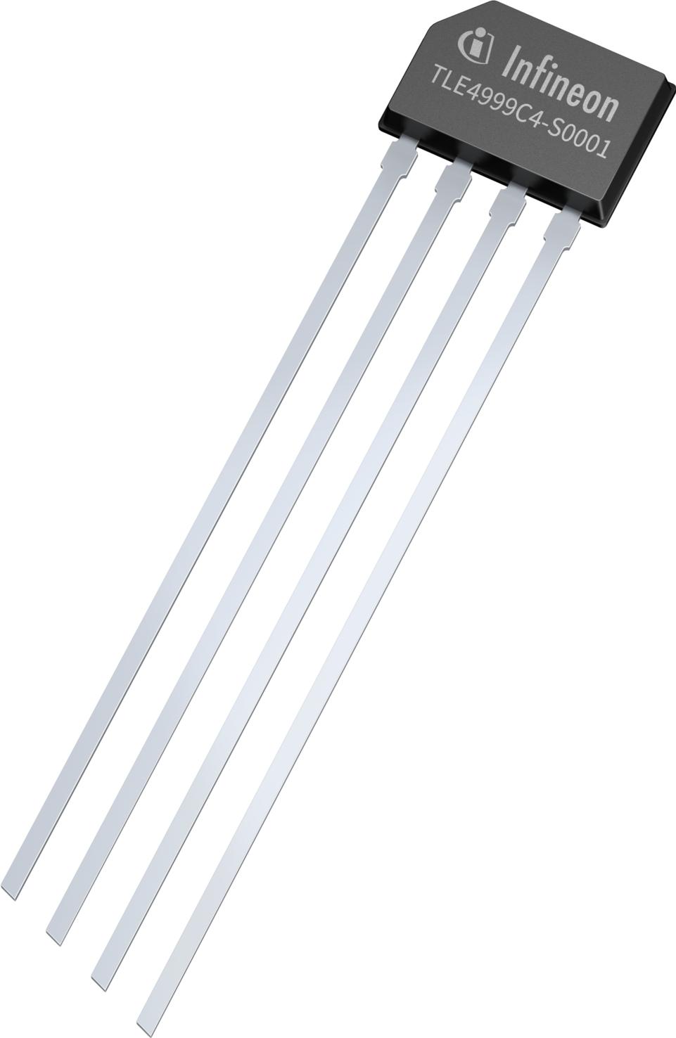 Infineon Technologies AG-TLE4999C4S0001HALA1 Hall-Sensor Hall Effect Sensor 5mA 5V Automotive 4-Pin SSO Ammo