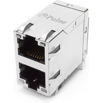 Pulse Electronics-JC0-1011NL Connector Telephone and Telecom Conn RJ-45 F 16 POS Solder RA Thru-Hole 28 Terminal 2 Port