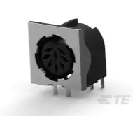 TE Connectivity-5212047-1 Connector Circular Conn Circular DIN SKT 8 POS Solder RA Thru-Hole 8 Terminal 1 Port Tube