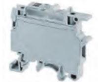 Altech Corporation-CF4U(L)/110-240V Blocs de raccordement de terminaux Conn Fuse Block 2 POS Screw DIN Rail 10A