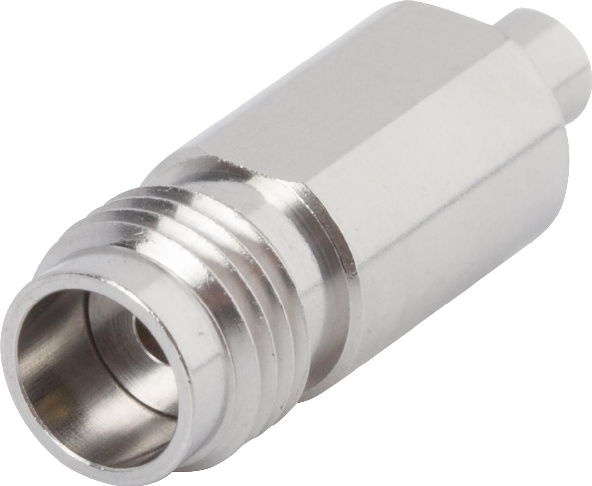 Amphenol SV Microwave-SF1132-6070 RF-Steckverbinder Conn 1.85mm-SMPM Adapter 0Hz to 65GHz 50Ohm ST F/M Gold Over Nickel Tray