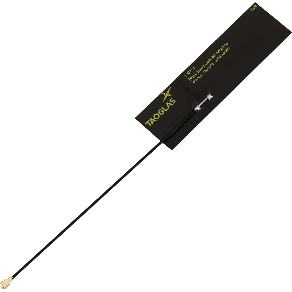 Taoglas-FXP14.07.0100A Antennas Antenna Flexible PCB -5.3dB Gain 698MHz/806MHz/960MHz/1518MHz/2200MHz/2690MHz/5000MHz/5925MHz