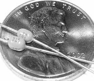 NIC Components-NCMA10X7R103K100TRF Kondensator, keramisch, mehrschichtig Cap Ceramic 0.01uF 100V X7R 10% Axial 125°C T/R