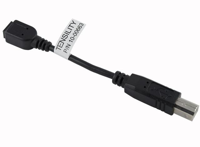 Tensility International-10-00663 USB Kabelbaugruppen Cable Assembly 0.1m Mini USB Type B to USB Type B 5 to 5 POS PL-RCP 28AWG
