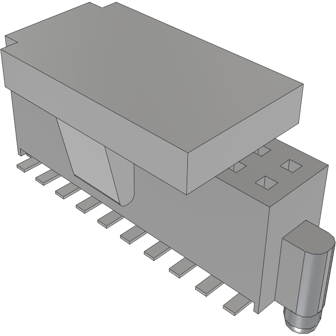 Samtec-SFM-110-L2-SM-D-A-P-TR Steckverbinderleisten und Leiterplattenbuchsen Conn Socket Strip SKT 20 POS 1.27mm Solder ST SMD TIGER EYE™ T/R