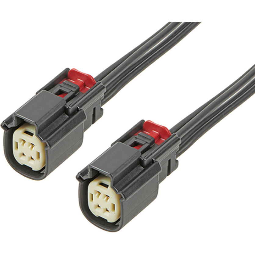 Molex-2162851043 Cable Assembly DC Power Cable Assembly 0.6m Wire to Board to Wire to Board 4 to 4POS F-F Crimp-Crimp 14AWG