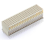 Millipacs®, Back Plane Connectors, 2mm Hard Metric series-5-row receptacle Module Type B22 with 110 signal pins