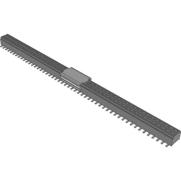 Samtec-CLM-150-02-L-D-BE-P Steckverbinderleisten und Leiterplattenbuchsen Conn Socket Strip SKT 100 POS 1mm Solder ST SMD Tube