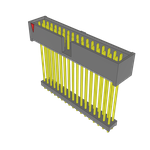 Conn Elevated Shrouded Header HDR 34 POS 2.54mm Solder ST Top Entry Thru-Hole Bulk