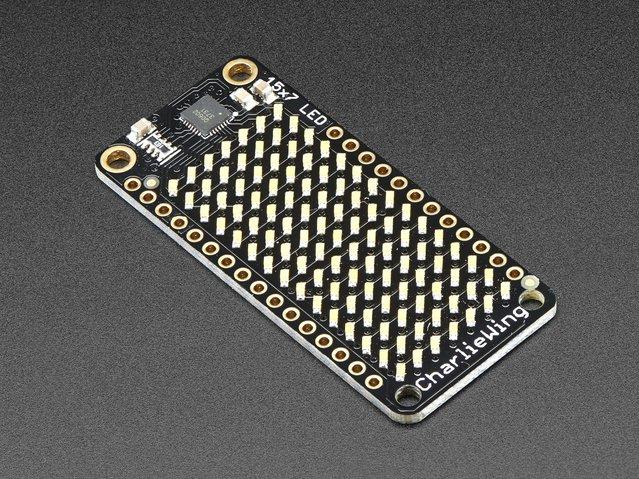 Adafruit Industries-3163 Kit e strumenti di sviluppo IS31FL3731 LED Display Dot Matrix Development Board