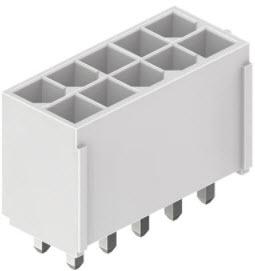 CnC Tech, LLC-4282-1-0100-10-SP Steckverbinderleisten und Leiterplattenbuchsen Conn Wire to Board M 10 POS 4.2mm Solder ST Top Entry Thru-Hole Tray