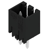 Weidmuller-1614240000 Embases de raccordement et réceptacles PCB Conn Shrouded Header (4 Sides) HDR 2 POS 3.5mm Solder ST Top Entry Thru-Hole Box