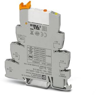 PHOENIX CONTACT-2909655 Sonstige Relais Electromechanical Relay 24VDC 2.67KOhm 6A SPDT(6.2x94x80)mm DIN Rail Relay Module