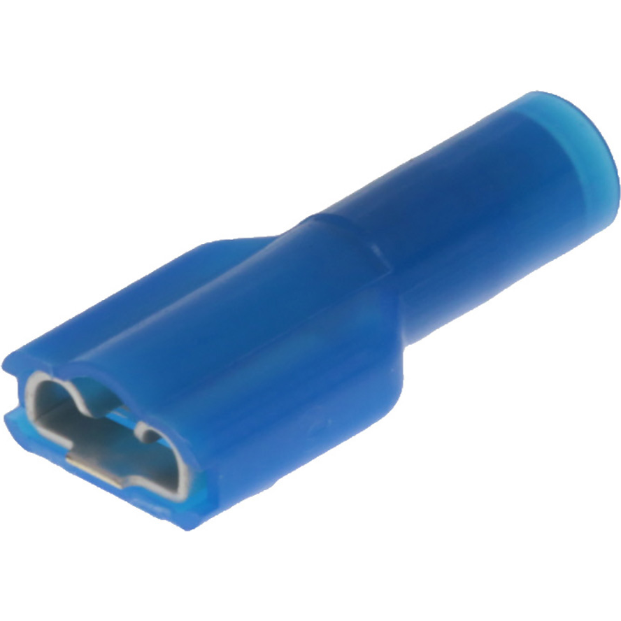 Molex-190020025 Connector Terminals Quick Disconnect Terminal 14-16AWG Brass Blue F 22.6mm Tin Avikrimp™ T/R