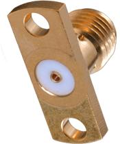 Cinch Connectivity Solutions-142-1701-631 RF-Steckverbinder Conn SMA 0Hz to 26.5GHz 50Ohm ST Flange Mount RCP Gold