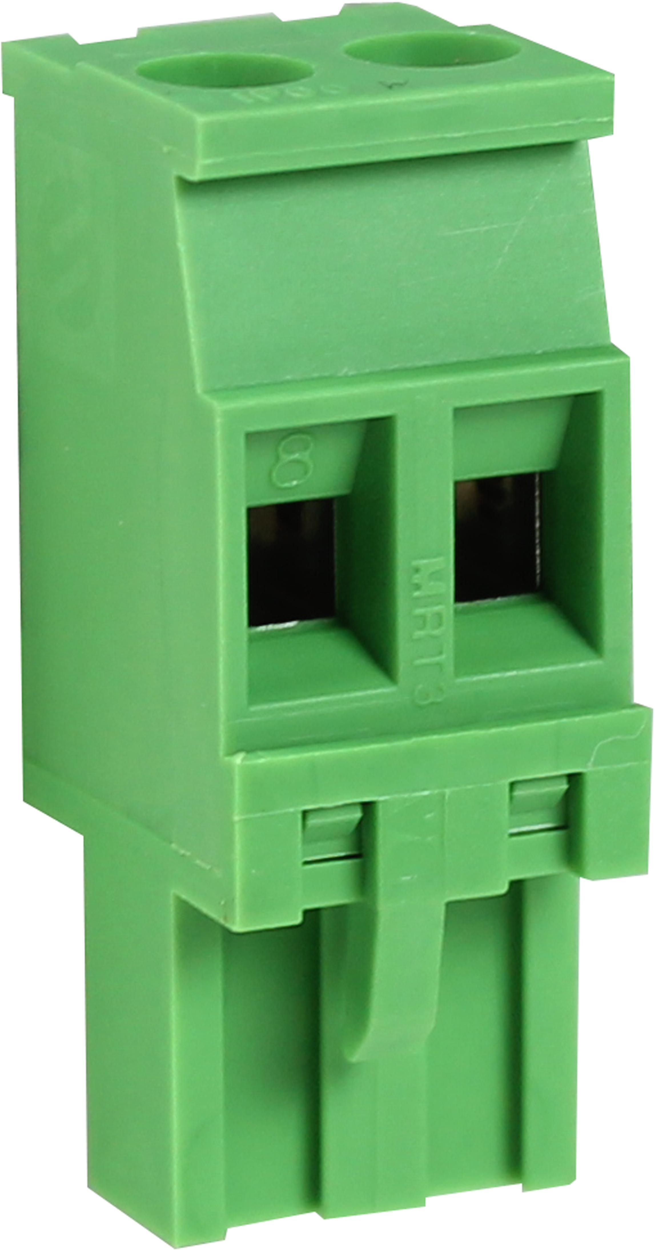 CamdenBoss Ltd-CTB92VG/2R Connector Terminal Blocks Conn Terminal Block F 2 POS 5mm Screw ST Cable Mount 12A