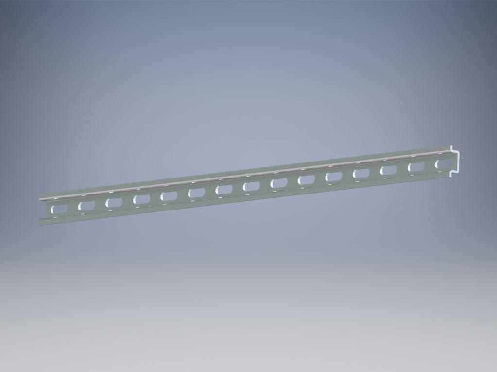 Altech Corporation-CA601/S Accessori per connettori CA601/S Altech Corporation Connector Accessories Rail Steel Zinc Finish - Arrow.com