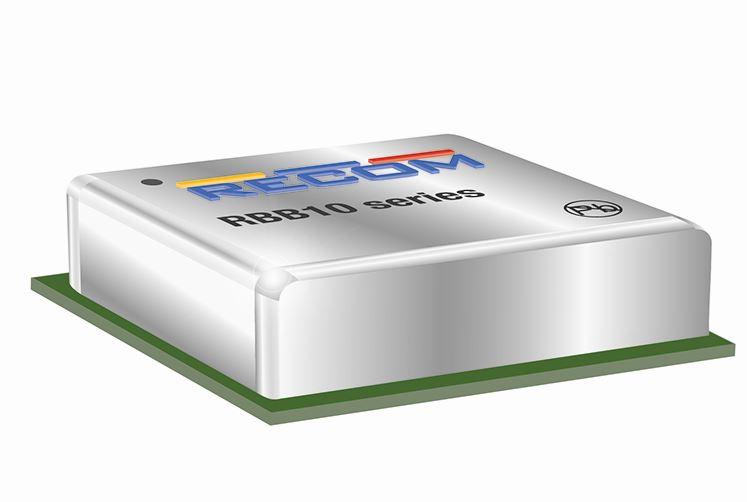 RECOM Power GmbH-RBB10-2.0-CT DC to DC Converter and Switching Regulator Module Module DC-DC 5VIN 1-OUT 5V 4A 10W 25-Pin LGA Module Tube