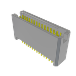 Conn Shrouded Header (4 Sides) HDR 30 POS 1.27mm Solder ST Top Entry Thru-Hole TIGER EYE™ Tube