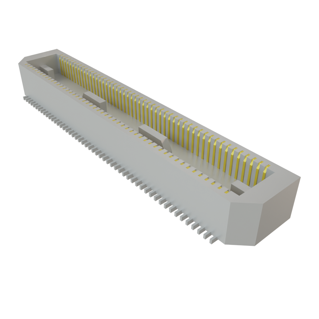 Samtec-BTS-050-01-L-D-A Embases de raccordement et réceptacles PCB Conn Micro Terminal HDR 100 POS 0.635mm Solder ST SMD Tray