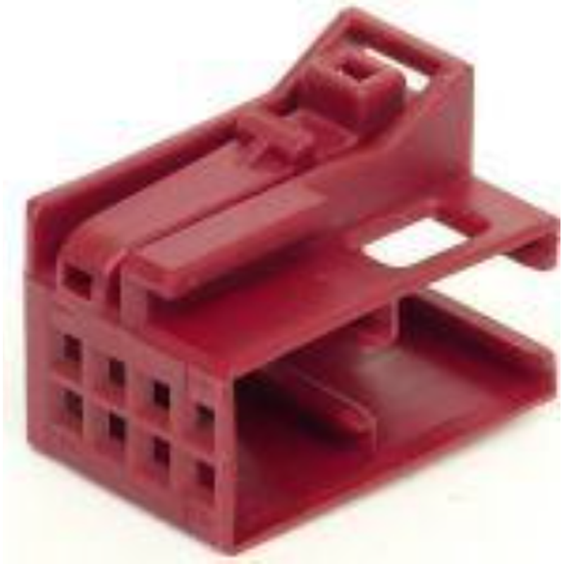 Delphi-13579226 Einzeladersteckverbinder, Gehäuse Conn Housing F 8 POS Crimp ST Cable Mount Violet Automotive