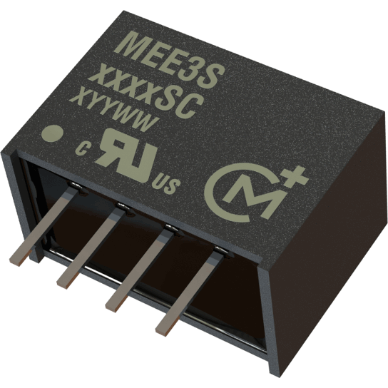 Murata Power Solutions-MEE3S0509SC 直流-直流转换器和开关式调节器模块 Module DC-DC 5VIN 1-OUT 9V 0.333A 3W 4-Pin SIP Tube