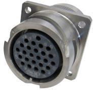 Amphenol-ACA3100E2019PBF80A232 Steckverbinder, rund Conn Circular PIN 3 POS Crimp ST Wall Mount 3 Terminal 1 Port