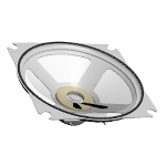 Speakers Alnico 250Hz 3W 89dBA 8Ohm Square Solder Pad